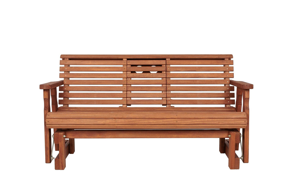 Amish Casual Heavy Duty Rollback Console Glider