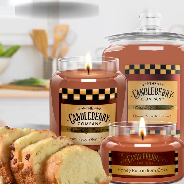 Honey Pecan Rum Cake™, Small Jar Candle
