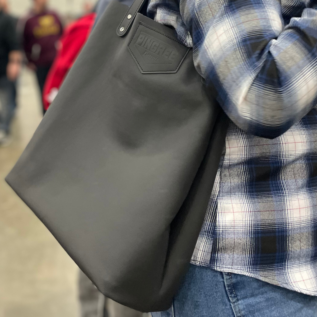 The Telegraph Leather Tote