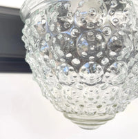 Bathroom Vanity Lighting Fixture of Antique Glass
