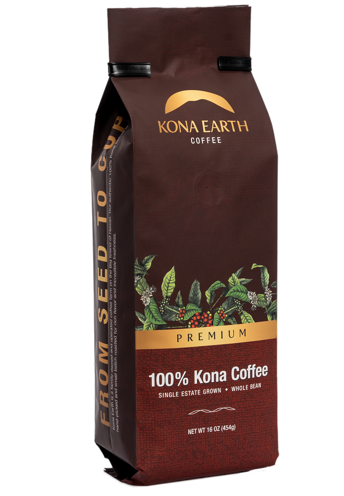 100% Kona Premium Coffee (8oz, 1 lb, 5 lb)