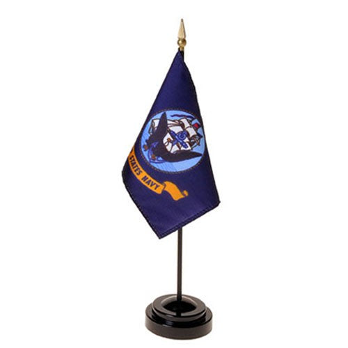 4"x6" Mini Navy Flag