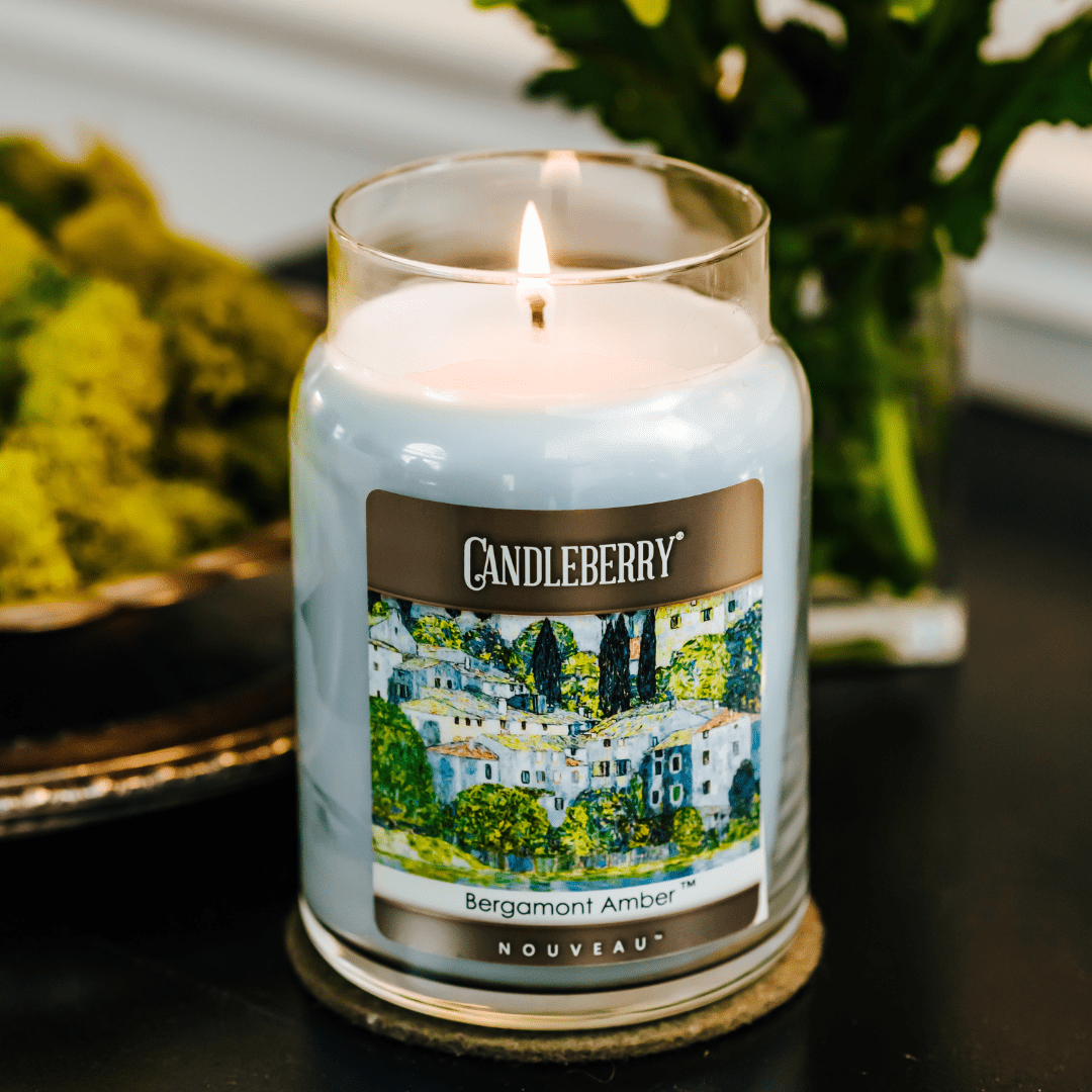 NOUVEAU™ - Bergamot & Amber™, Large Jar Candle