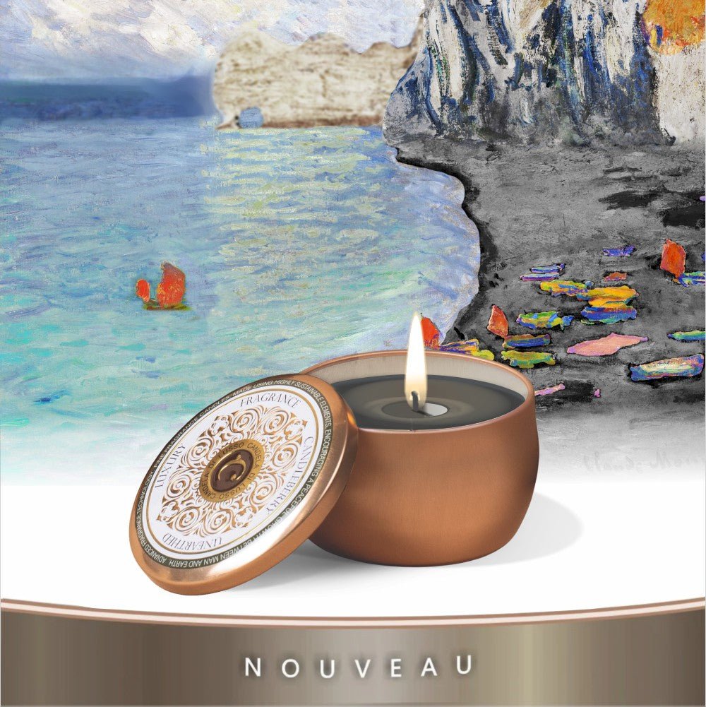 NOUVEAU™ -  Black Sand Beaches®,  Travel Tin Candle
