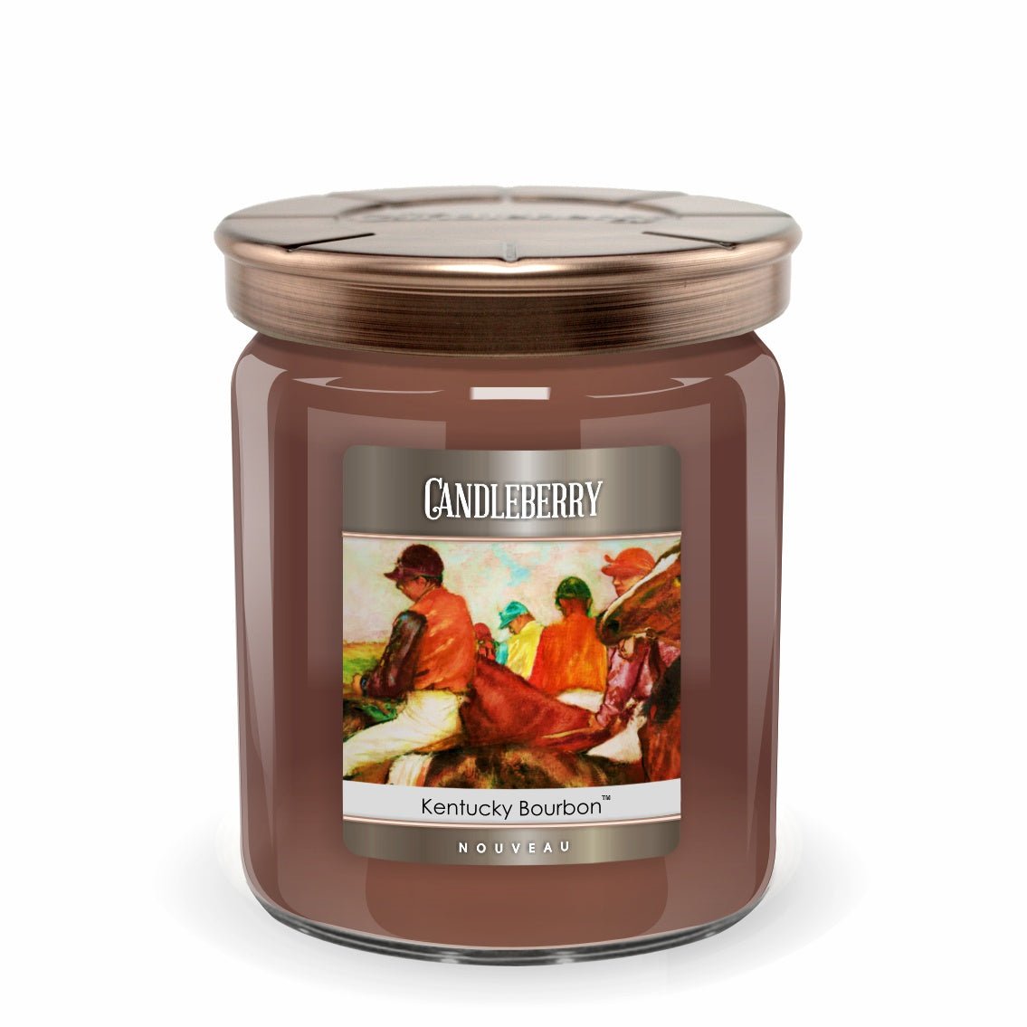 NOUVEAU™ - Kentucky Bourbon®, 3 - Wick, Candy Jar Candle