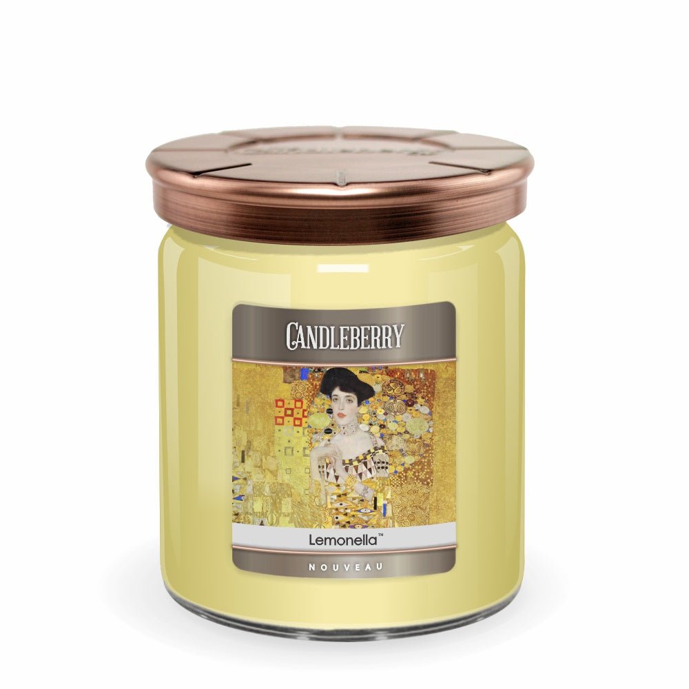 NOUVEAU™ - Lemonella™, 3 - Wick, Candy Jar Candle