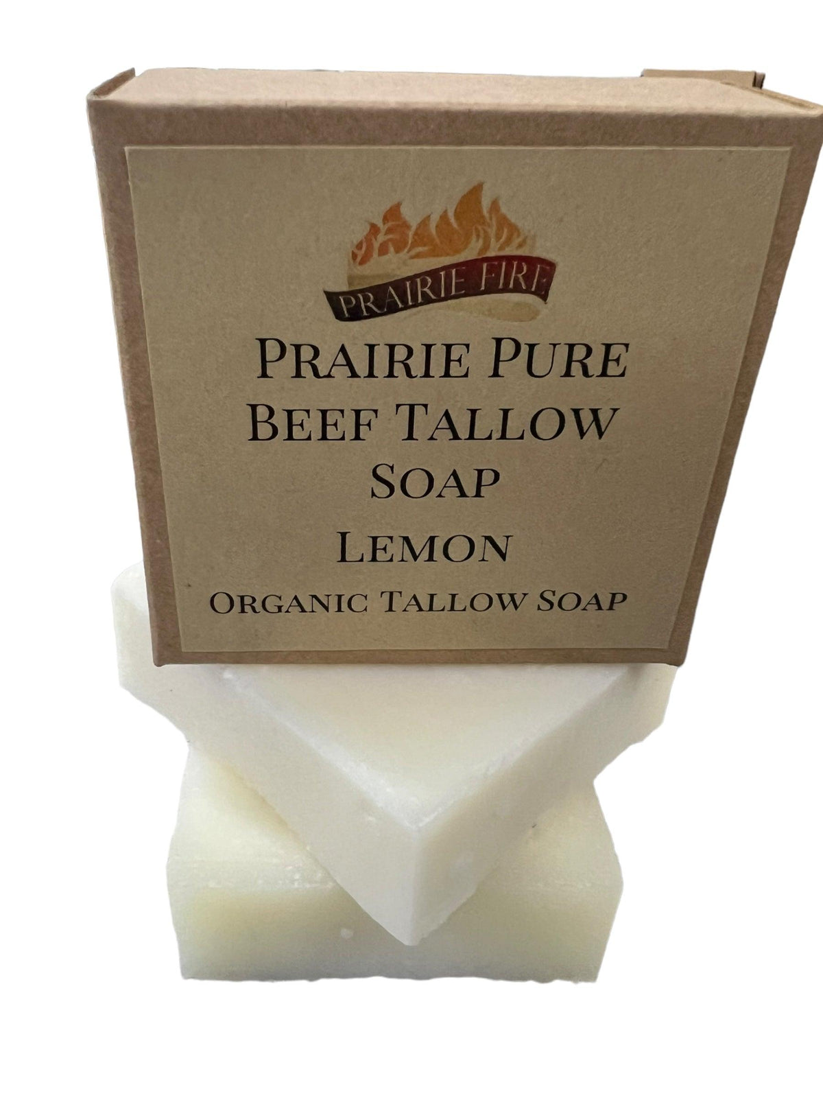 Pure Beef Tallow Soap Bar, (3 Pack) Made in USA -  Grass Fed and Finished - Face, Body and Hair - Cleans, Moisturizes, Soothes, and Hydrates. Natural and Organic