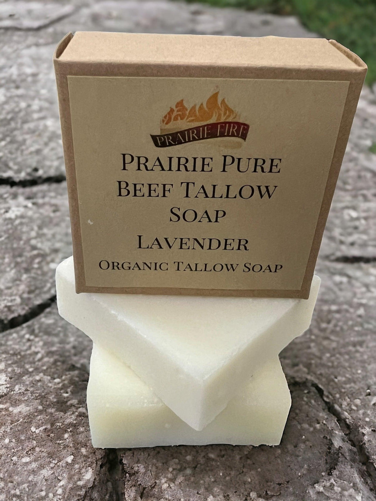 Pure Beef Tallow Soap Bar, (3 Pack) Made in USA -  Grass Fed and Finished - Face, Body and Hair - Cleans, Moisturizes, Soothes, and Hydrates. Natural and Organic