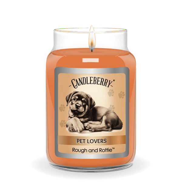 Rough and Rottie - Large Jar Candle