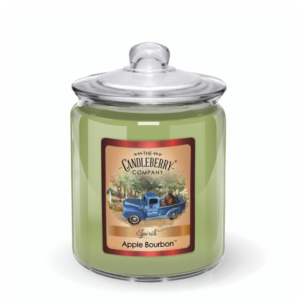 SPIRITS - Apple Bourbon™, 3 - Wick, Candy Jar Candle