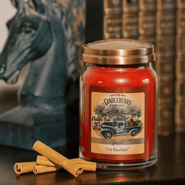 SPIRITS - Fire Bourbon™, Large Jar Candle