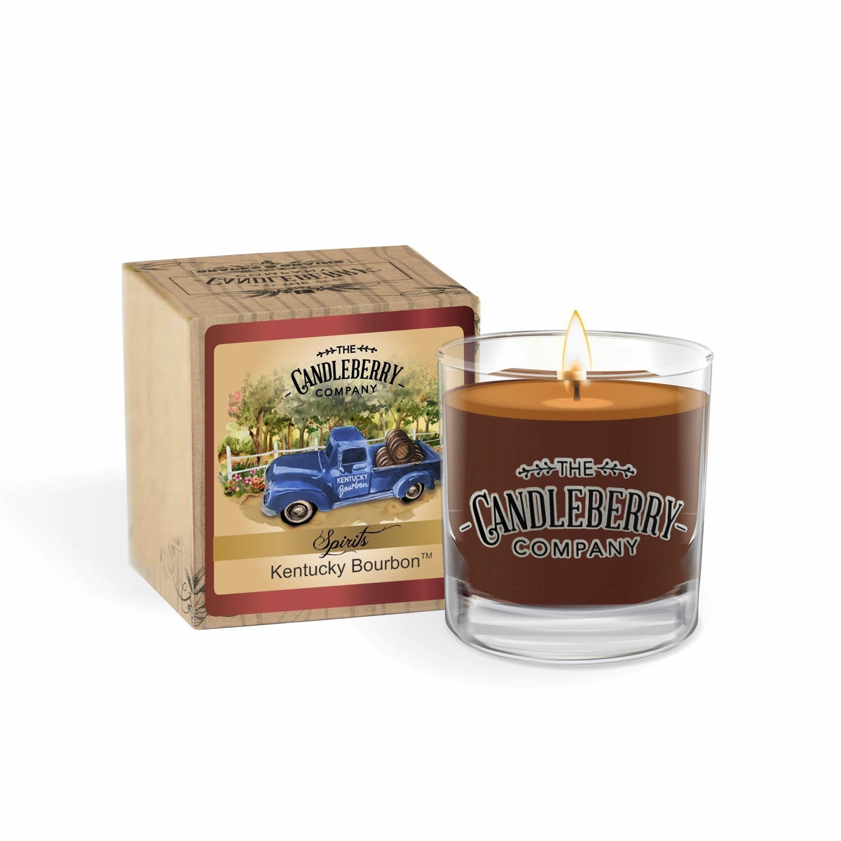 SPIRITS - Kentucky Bourbon®, Rocks Glass Candle