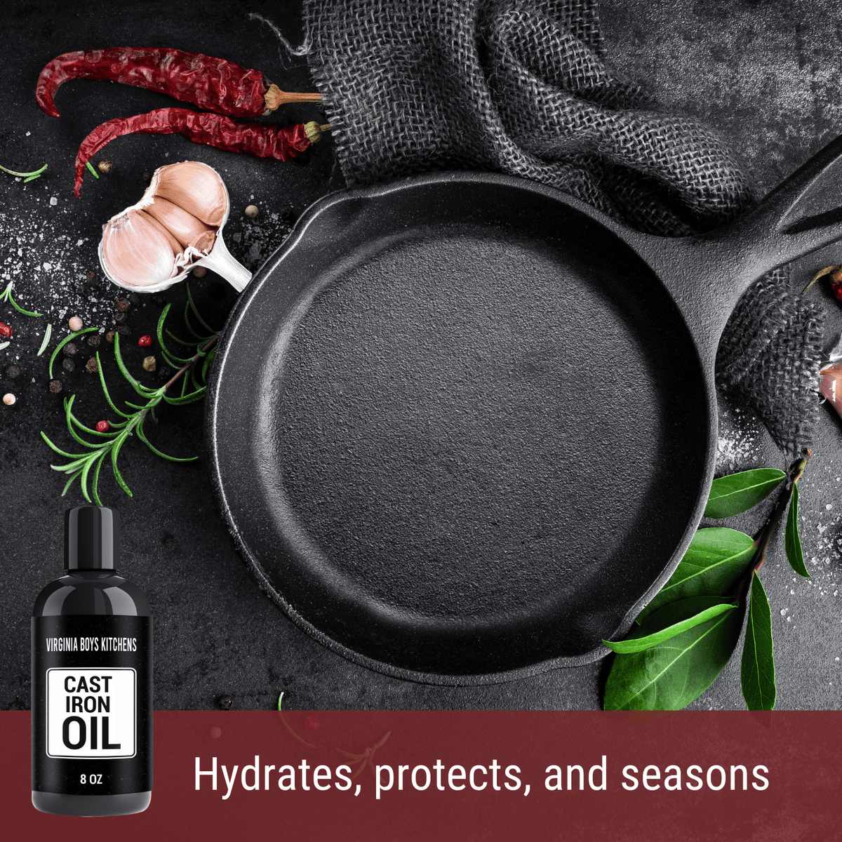 Natural Cast Iron Seasoning Oil